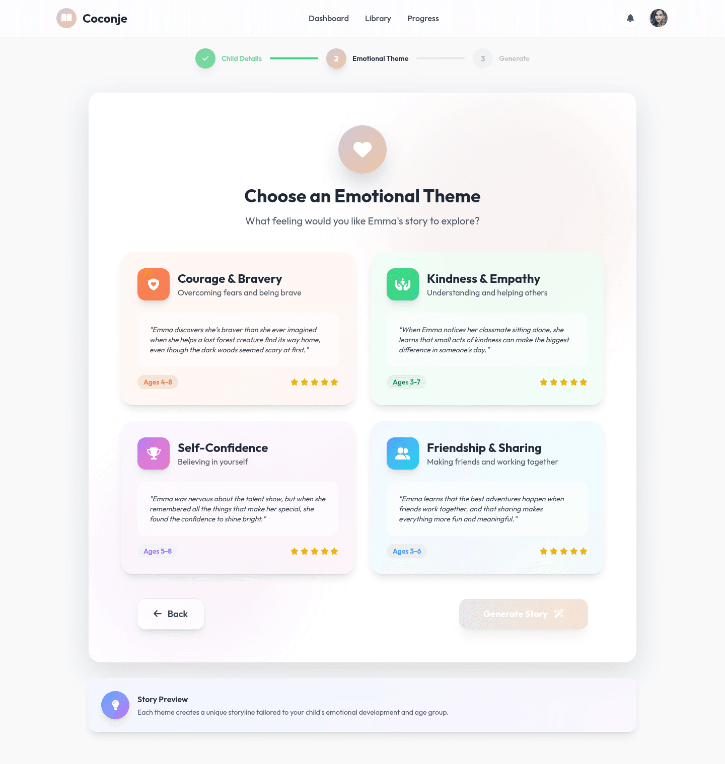 Coconje UI Design 5