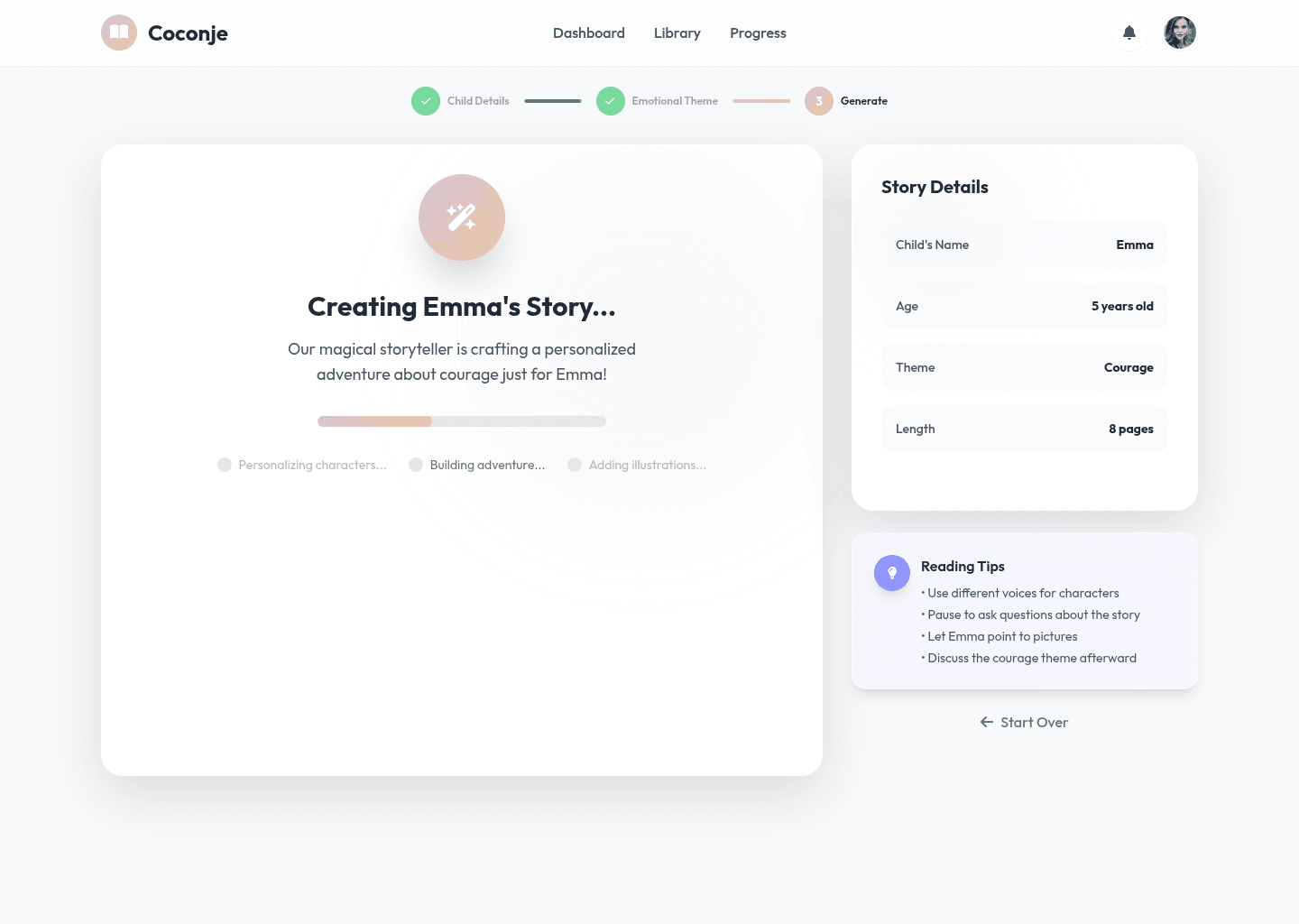 Coconje UI Design 31