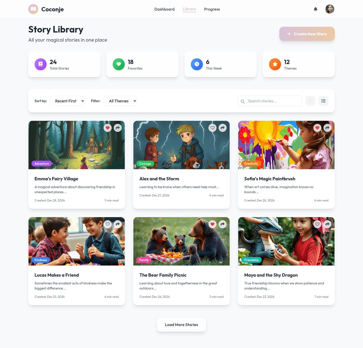 Coconje UI Design 25