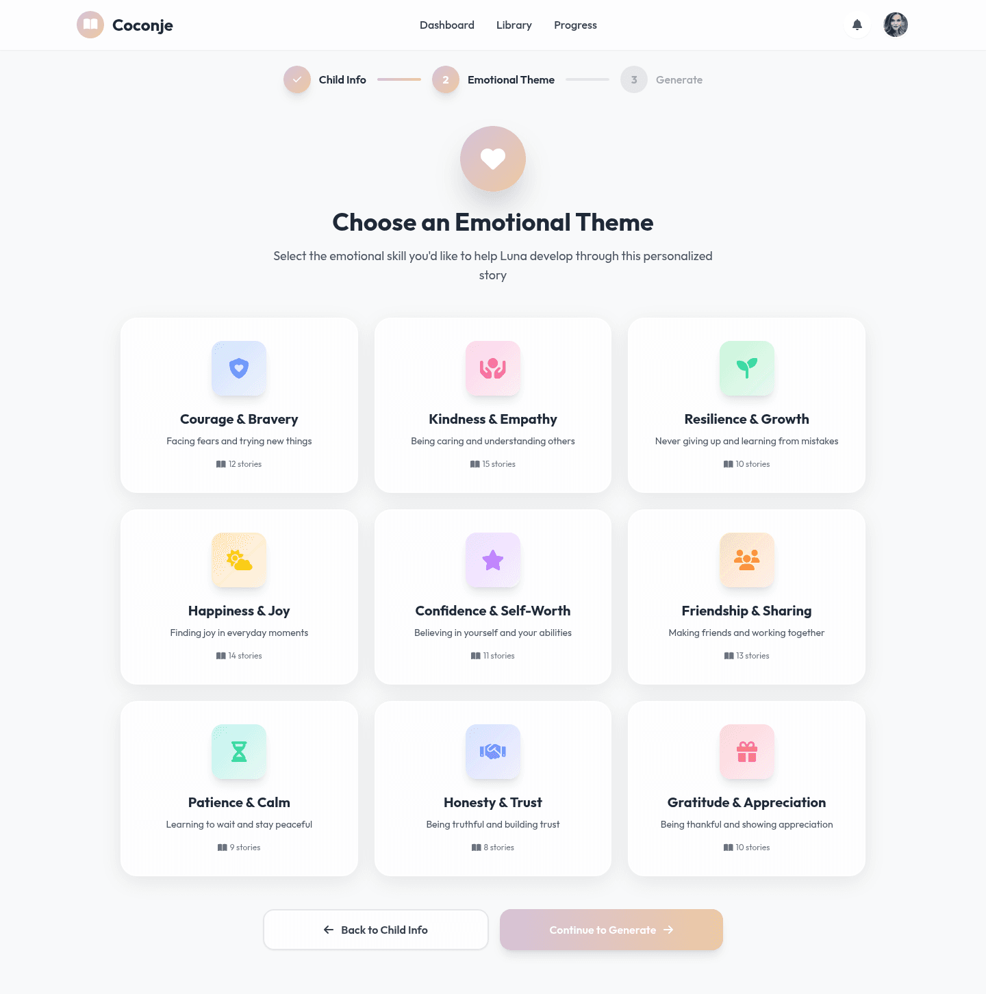 Coconje UI Design 6