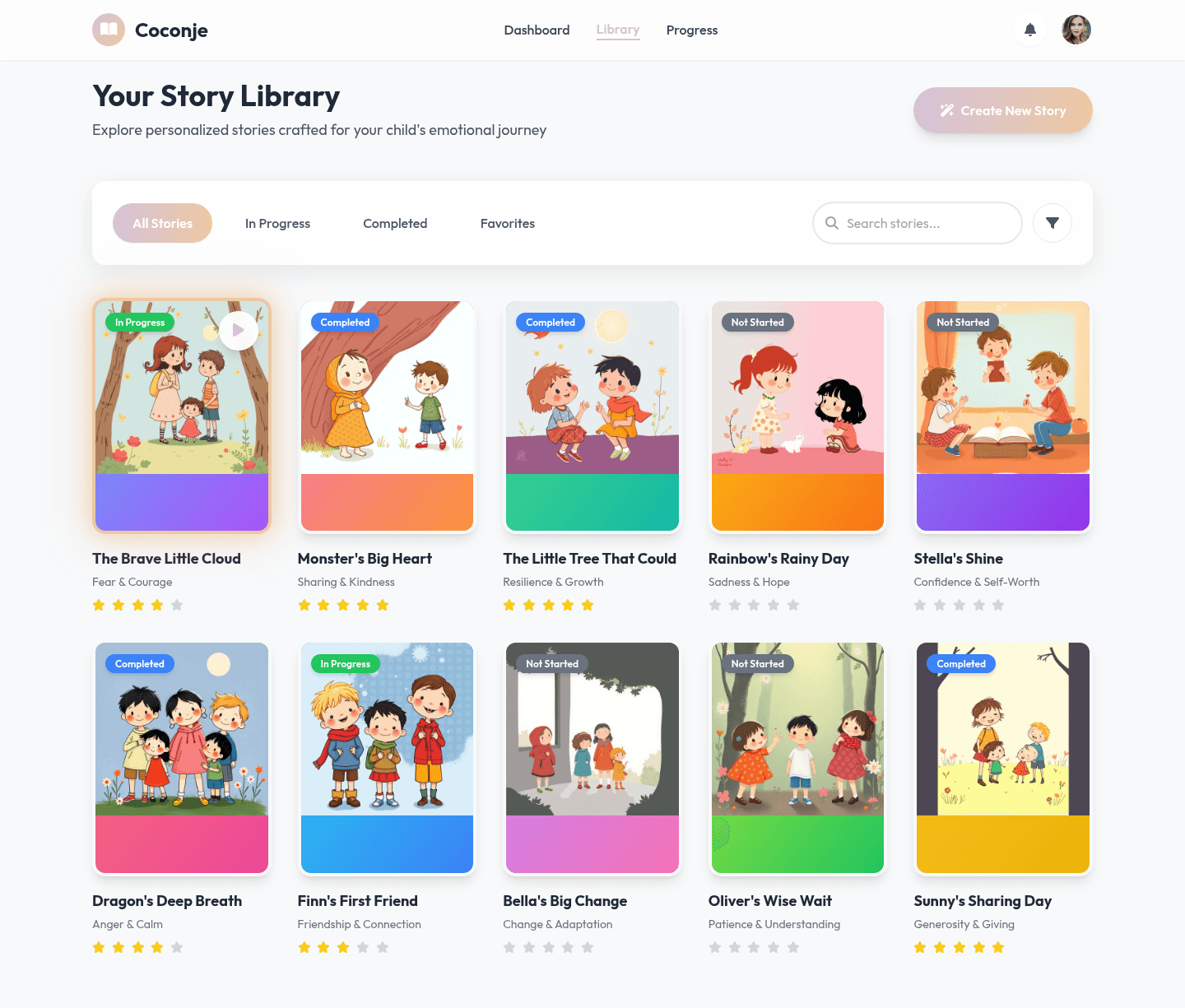 Coconje UI Design 18